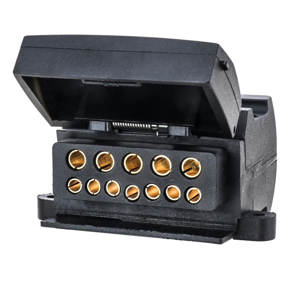12-COMPLETE trailer plug connector